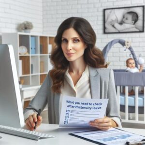 מה שאת חייבת לבדוק אחרי חופשת לידה